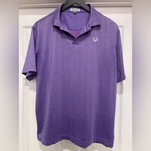 Peter Millar Purple Kids' Polo Shirt